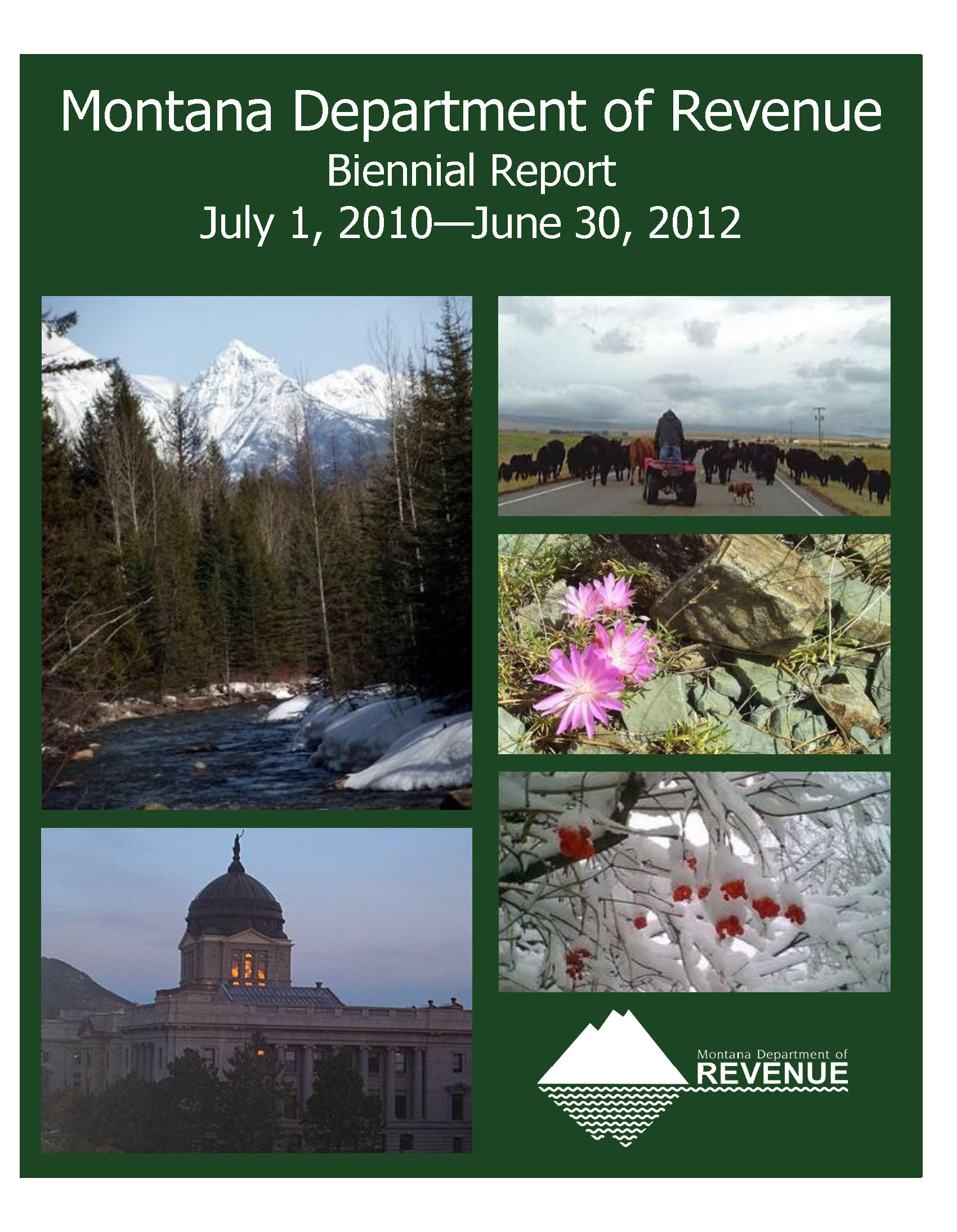 2012 Biennial Report Cover
