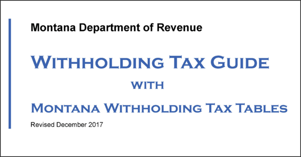 Montana State Refund Cycle Chart