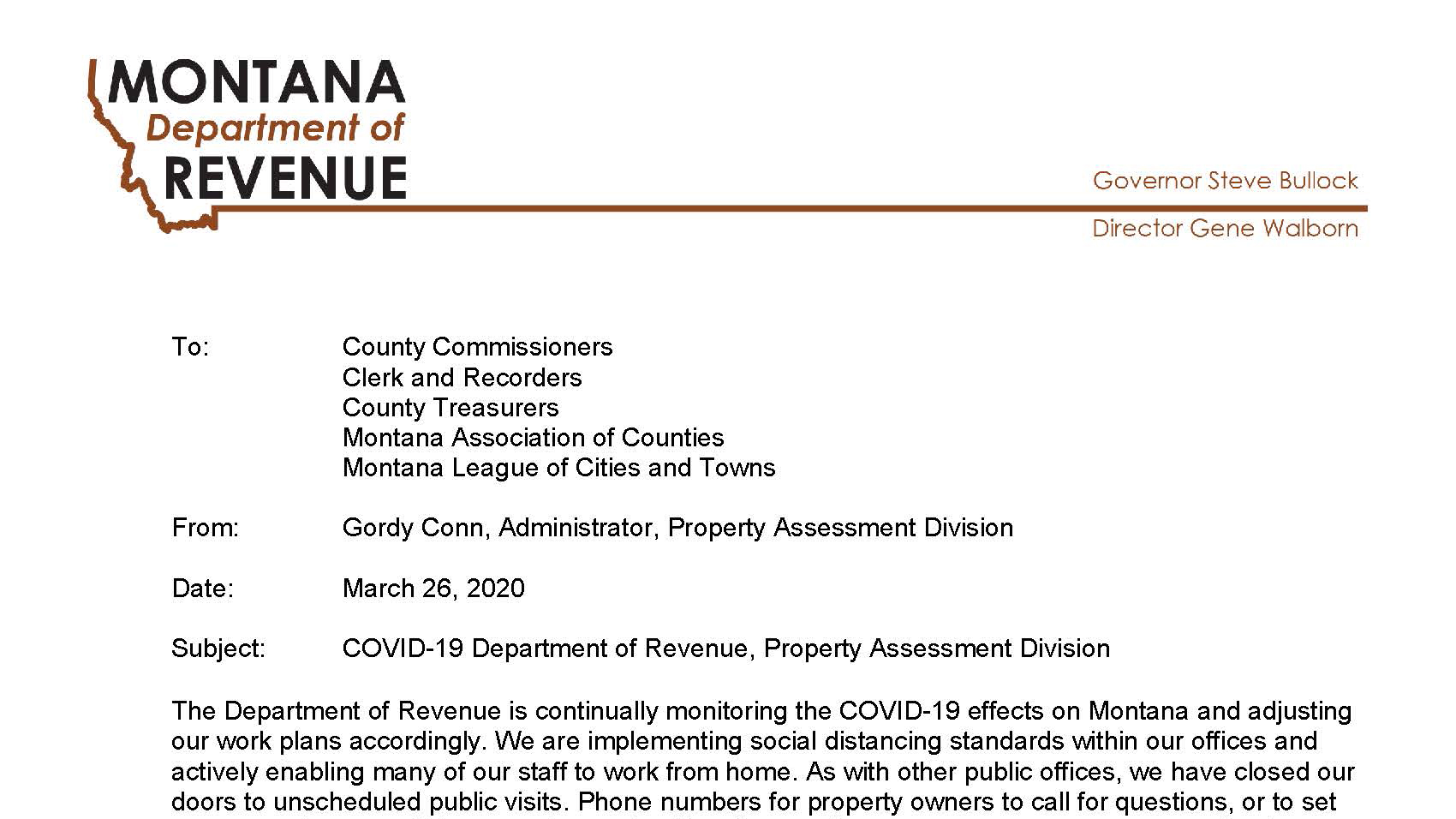 COVID-19 Impact on Property Assessment