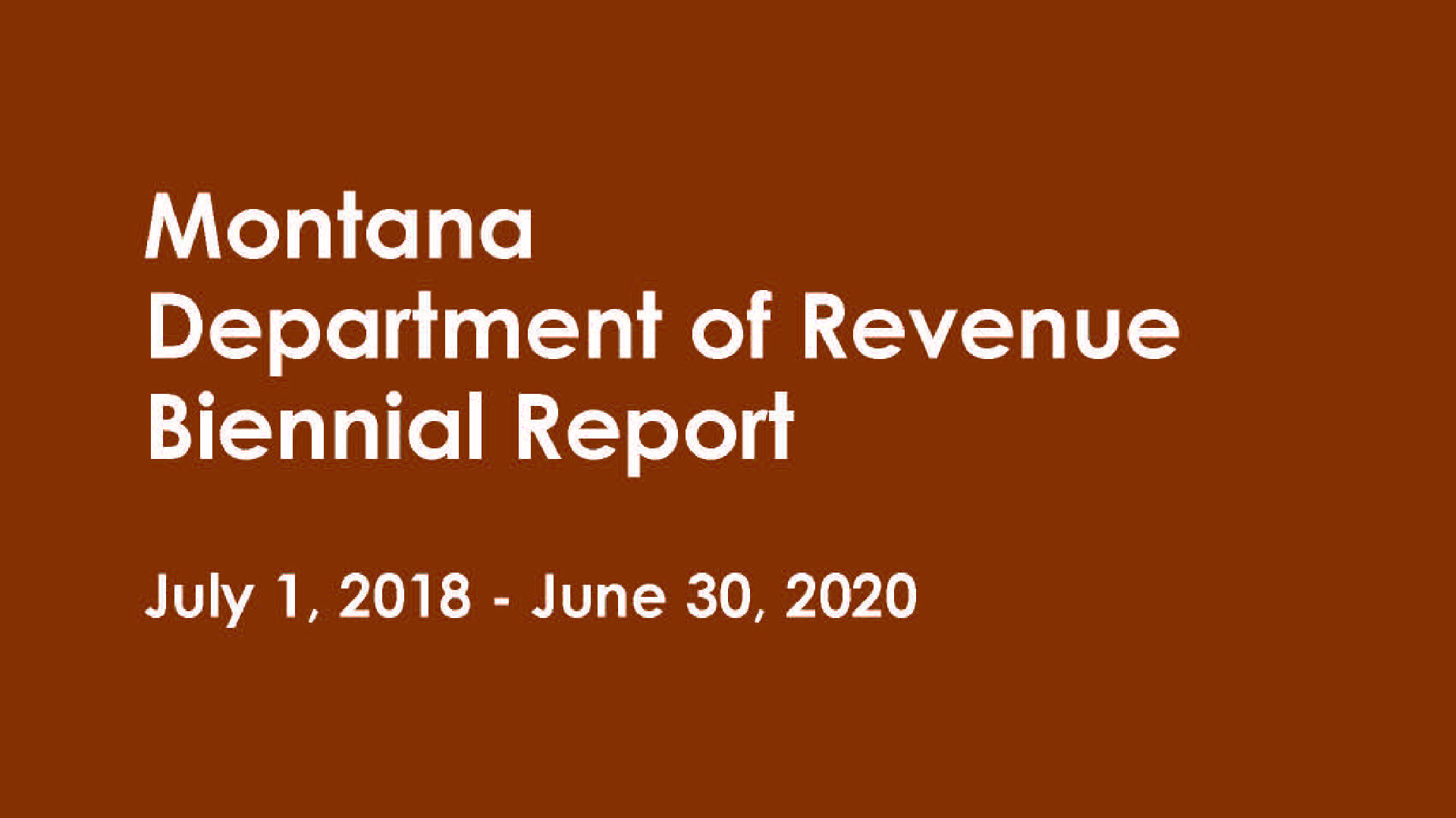 2019-2020 Biennial Report Now Available