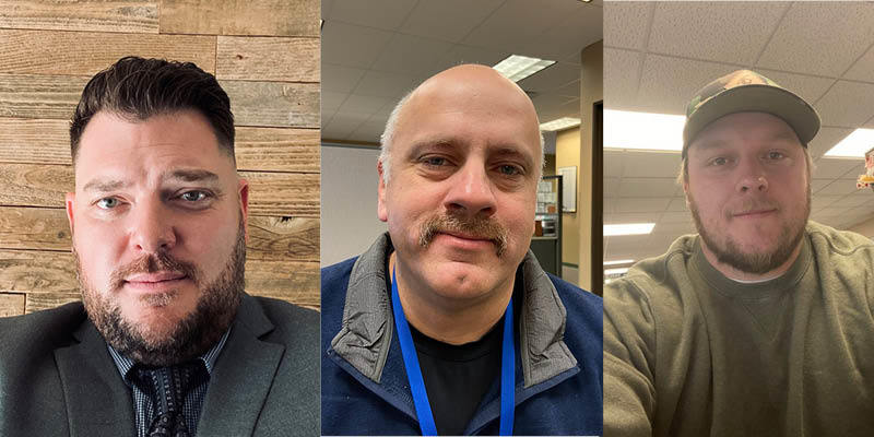 CCD Inspectors: Jon DeCelles, left, located in Missoula, Mike LaBaty, center, located in Bozeman, and Jackson Lang, right, located in Helena.