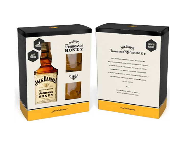 24 JACK DANIEL’S TENNESSEE HONEY W/2-GLS