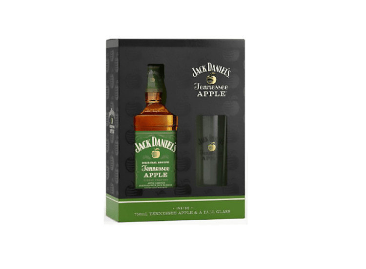 24 JACK DANIEL’S TENN APPLE W/GLASS G6