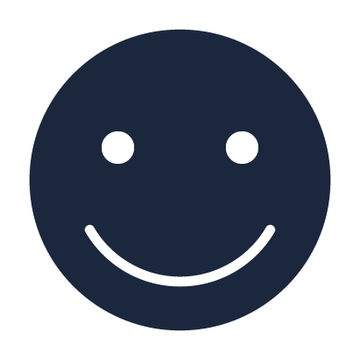 Icon of a simple smiley face