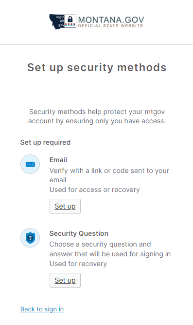 Security Methods