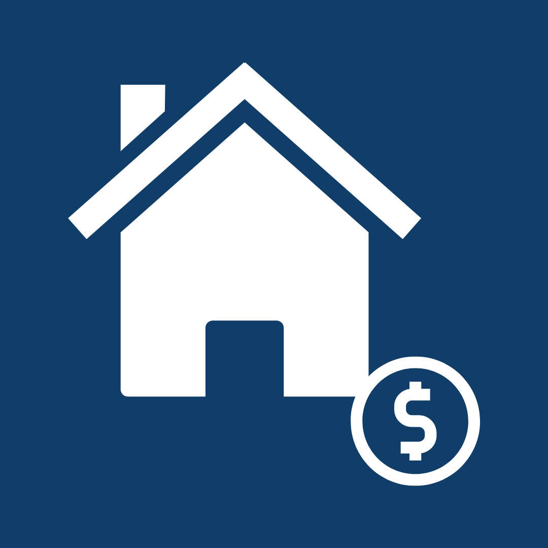 House icon with dollar sign