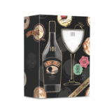 25 BAILEYS IRISH CREAM W/COUPE GLASS